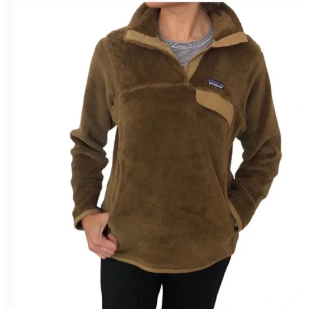 Patagonia Re-Tool Snap-TโFleeceโPulloverโinโKastanosโโ-โBiscuitโSizeโXS